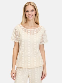 Damen Spitzenshirt