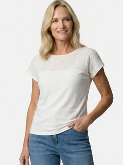 Damen Spitzenshirt
