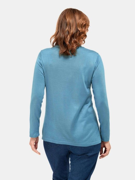 Damen Stehbundpullover