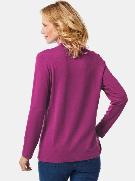 Damen Stehbundshirt