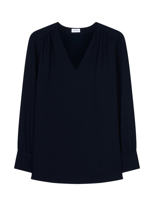 Damen Stehkragenbluse - Regular Fit Fit