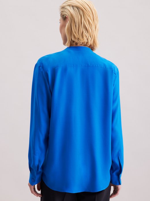 Damen Stehkragenbluse - Regular Fit