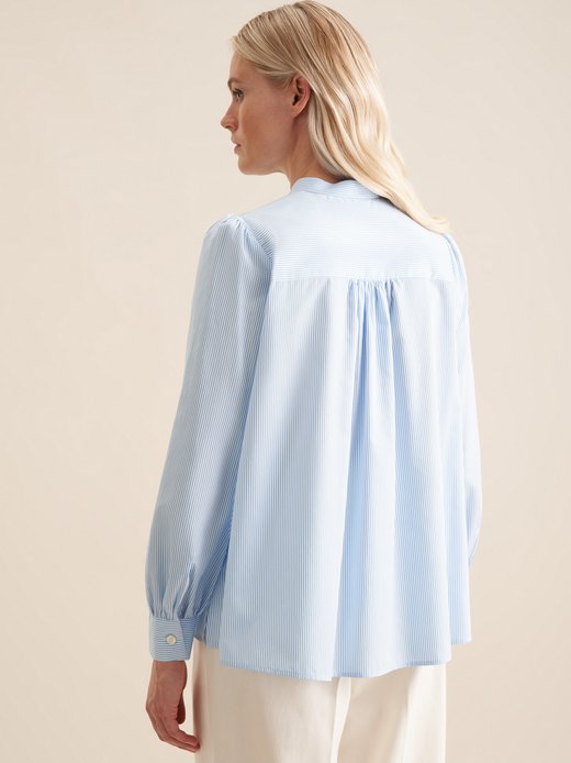 Damen Stehkragenbluse - Regular Fit