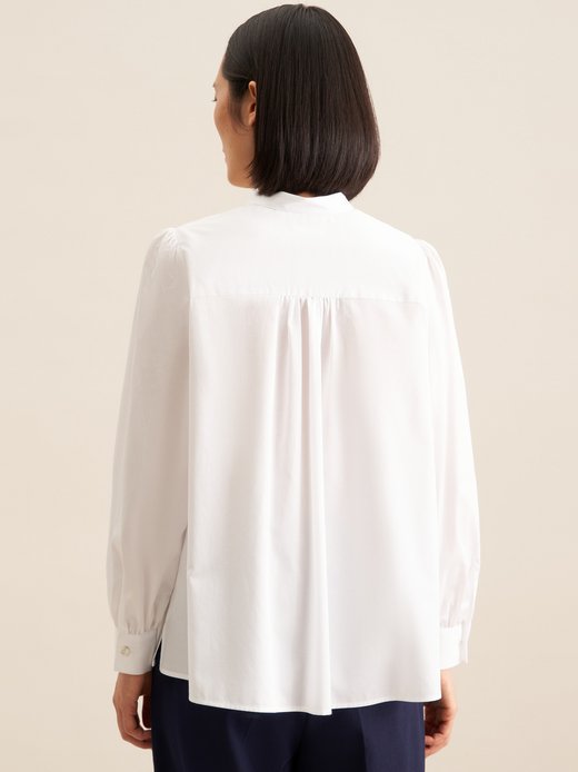 Damen Stehkragenbluse - Regular Fit