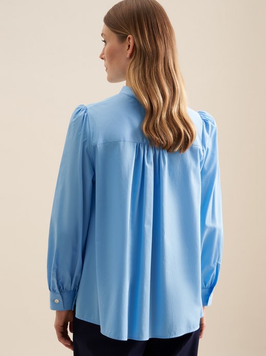 Damen Stehkragenbluse - Regular Fit