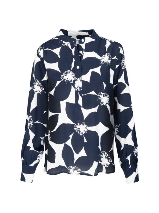 Damen Stehkragenbluse - Regular fit Fit
