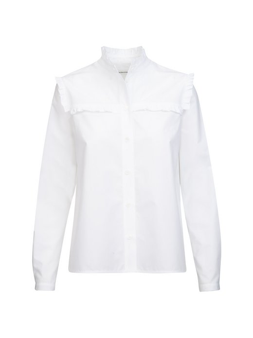 Damen Stehkragenbluse - Regular fit Fit