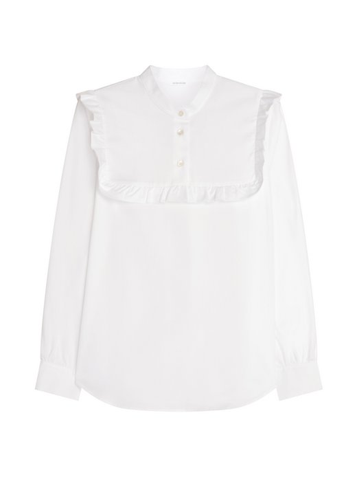 Damen Stehkragenbluse - Regular fit Fit