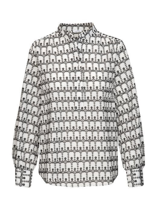 Damen Stehkragenbluse - Regular fit Fit