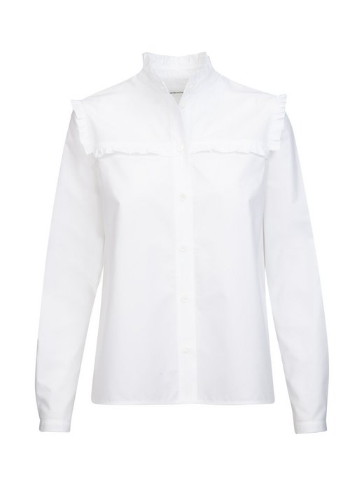 Damen Stehkragenbluse - Regular fit Fit