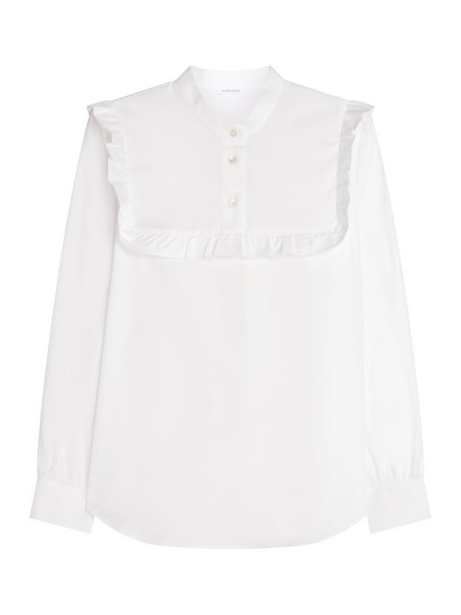 Damen Stehkragenbluse - Regular fit Fit