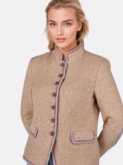 Artikelbild Damen Stehkragenjacke von White Label in beige uni