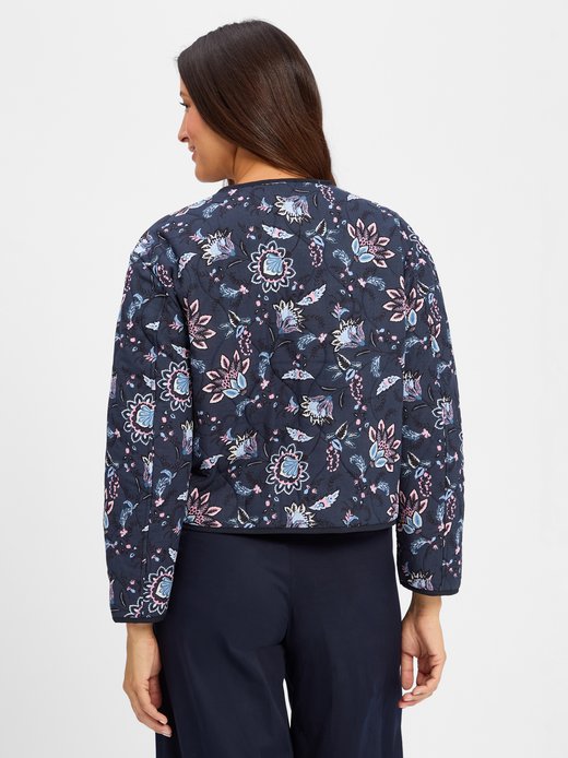 Damen Stepp-Kastenjacke