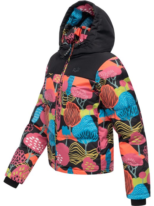 Damen Steppjacke - Amazze Print