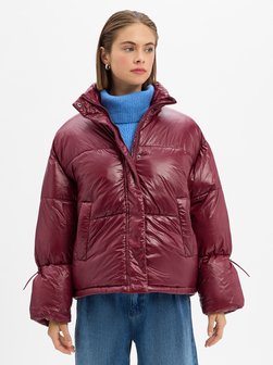 Damen Steppjacke - NMAllie Shiny Puffer