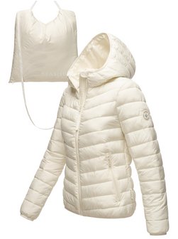 Artikelbild Damen Steppjacke - Pack Mich Ein von Marikoo in weiß uni