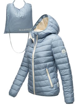 Artikelbild Damen Steppjacke - Pack Mich Ein von Marikoo in blau uni