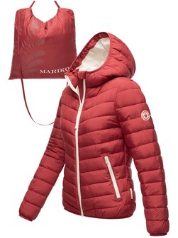 Artikelbild Damen Steppjacke - Pack Mich Ein von Marikoo in rot uni