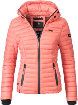 Artikelbild Damen Steppjacke - Samtpfote von Marikoo in koralle uni