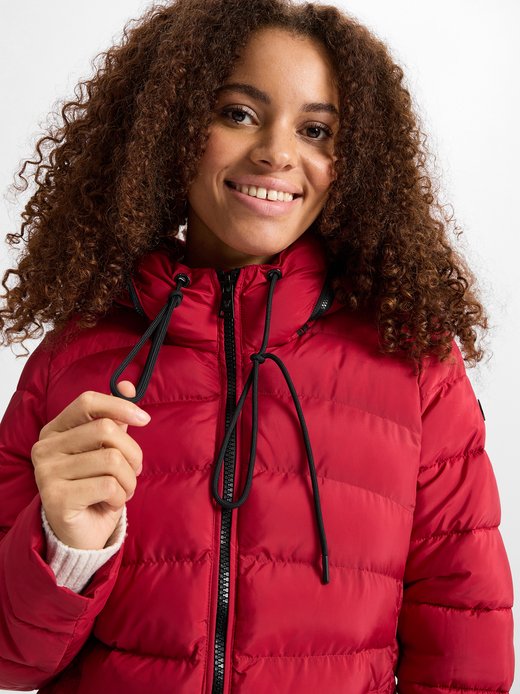 Steppjacke Fuchs Schmitt Winterjacke Damen Kapuze Fuchs Und - Main Image