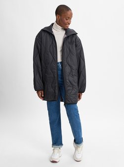 Artikelbild Damen Steppjacke von adidas Originals in schwarz uni