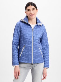 Artikelbild Damen Steppjacke von Lebek in blau uni
