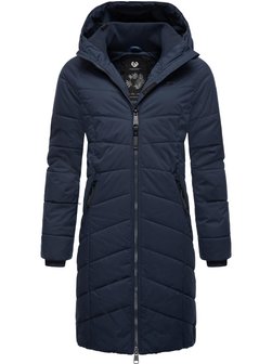 Artikelbild Damen Steppmantel - Dizzie Coat von Ragwear in blau uni