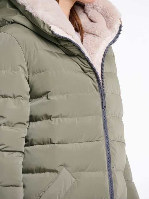 Damen Steppmantel - Keilafur