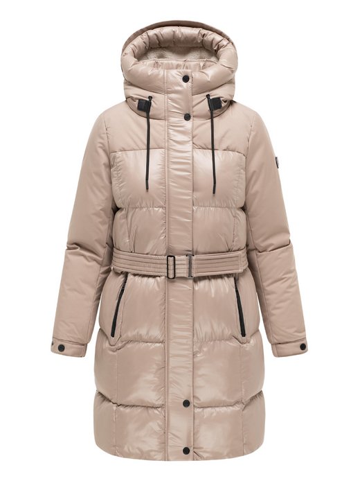 Damen Steppmantel - Mandelkuss 14