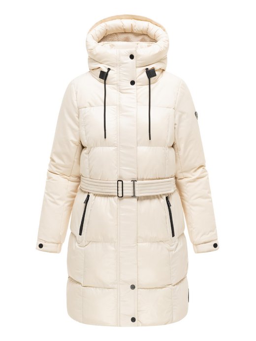 Damen Steppmantel - Mandelkuss 14
