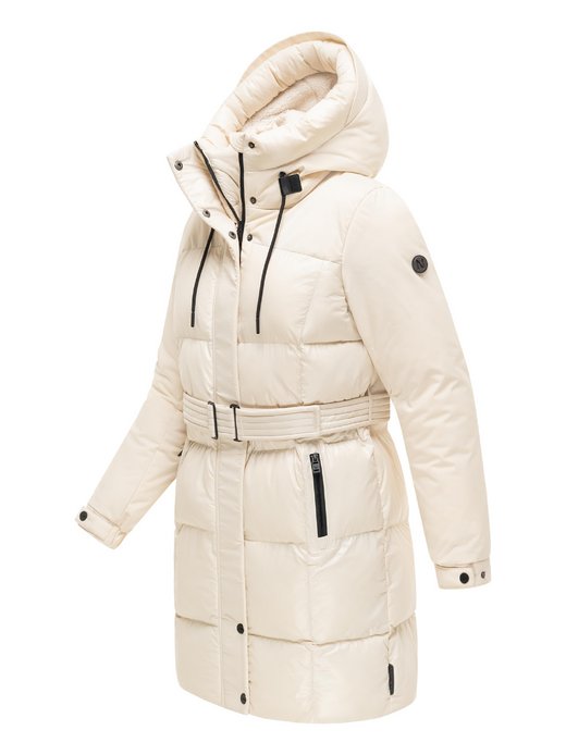 Damen Steppmantel - Mandelkuss 14