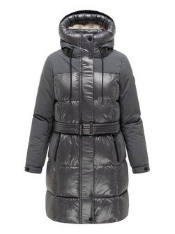 Damen Steppmantel - Mandelkuss 14