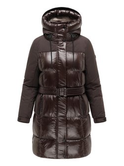 Damen Steppmantel - Mandelkuss 14