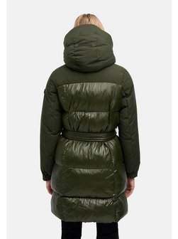 Damen Steppmantel - Mandelkuss 14