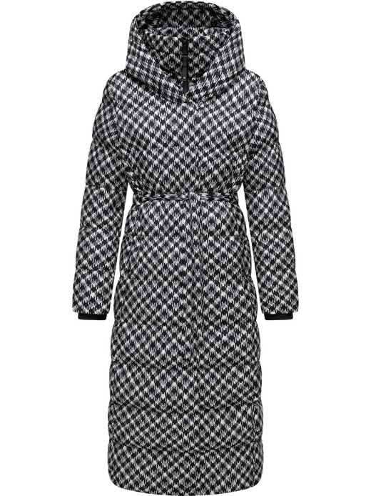 Damen Steppmantel - Niara Long Print