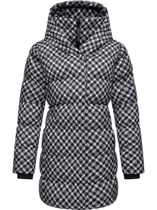 Damen Steppmantel - Niara Print