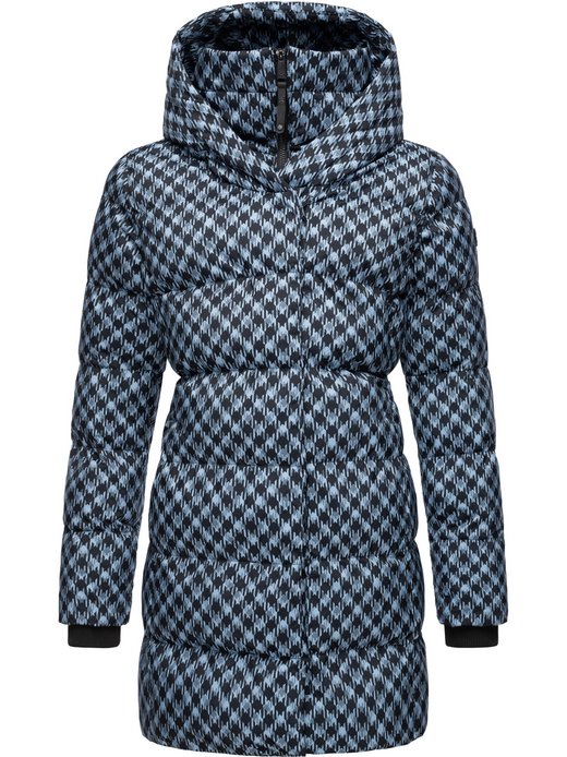 Damen Steppmantel - Niara Print