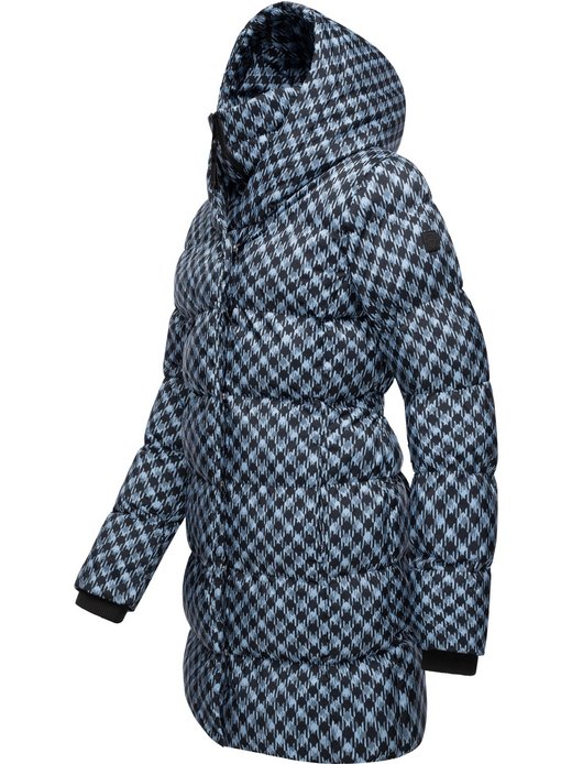 Damen Steppmantel - Niara Print