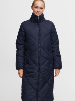 Artikelbild Damen Steppmantel - OXBonnie von OXMO in blau uni