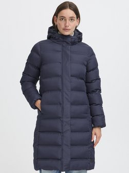Artikelbild Damen Steppmantel - OXMARINETTA von OXMO in blau uni