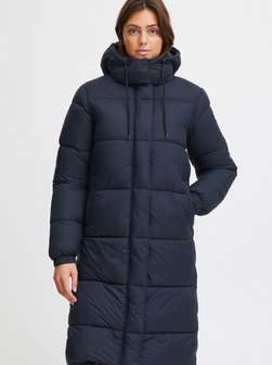 Artikelbild Damen Steppmantel - OXTammy von OXMO in blau uni