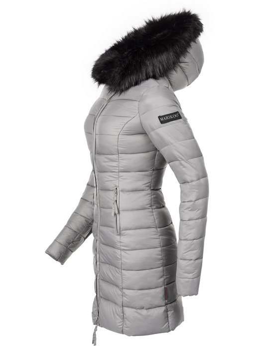 Damen Steppmantel - Rose-Stepp