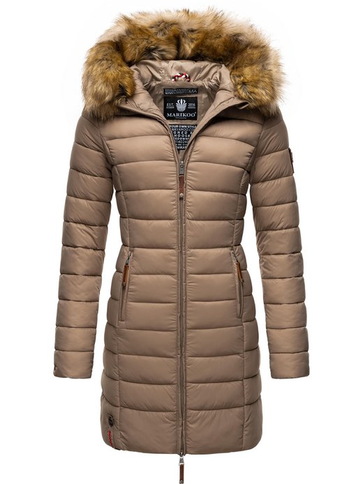 Damen Steppmantel - Rose-Stepp