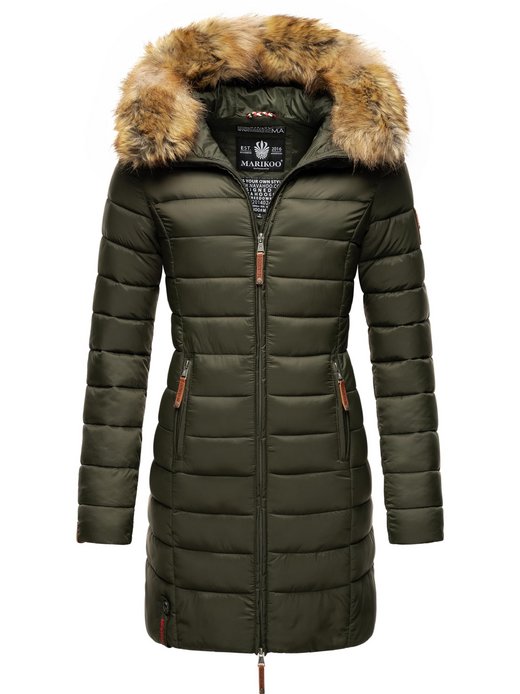 Damen Steppmantel - Rose-Stepp