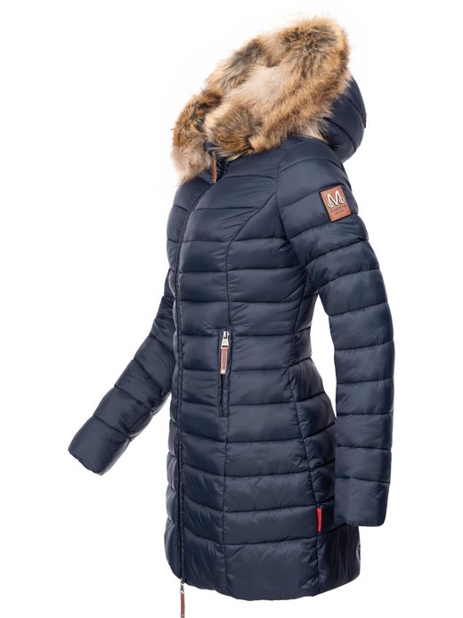 Damen Steppmantel - Rose-Stepp