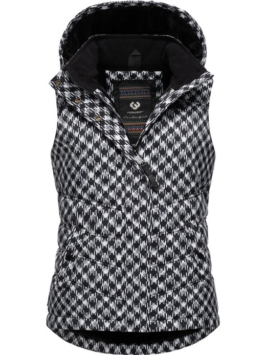 Damen Steppweste - Hesty Print