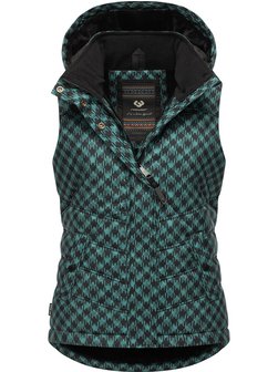 Damen Steppweste - Hesty Print