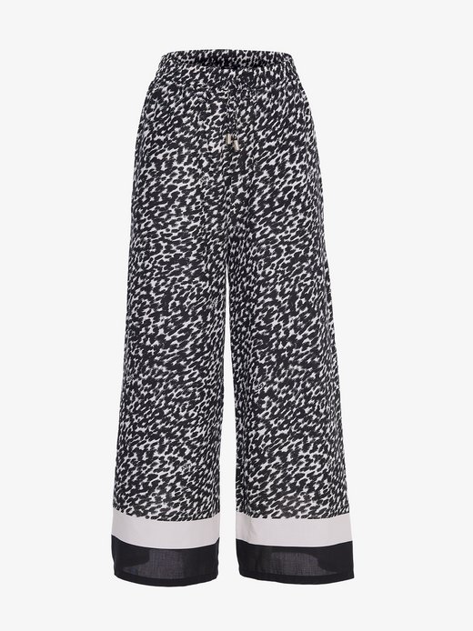 Damen Stoffhose  -  Animal