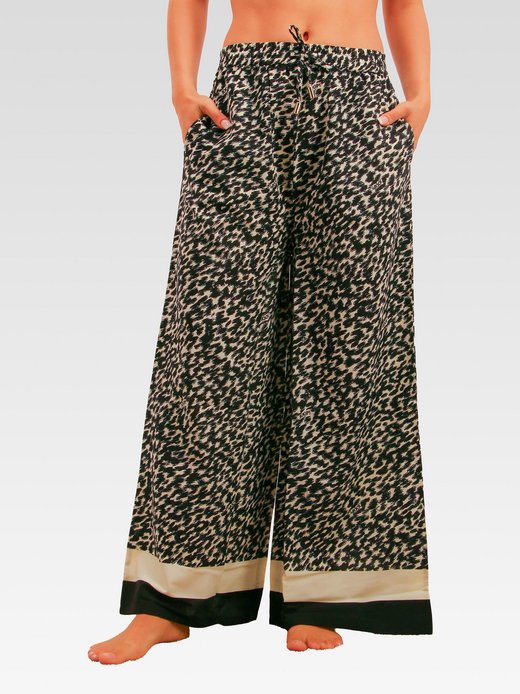 Damen Stoffhose  -  Animal