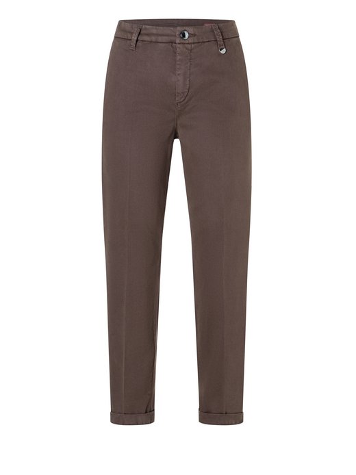 Damen Stoffhose - Chino turn up